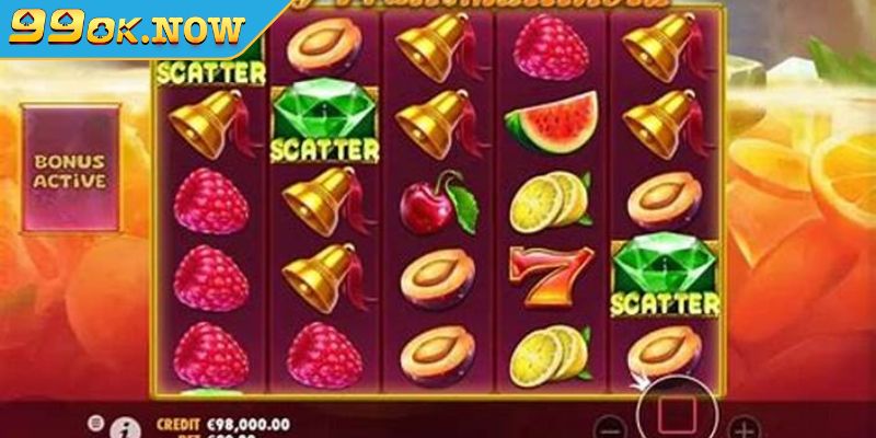 Luật chơi slot trái cây 99ok đơn giản